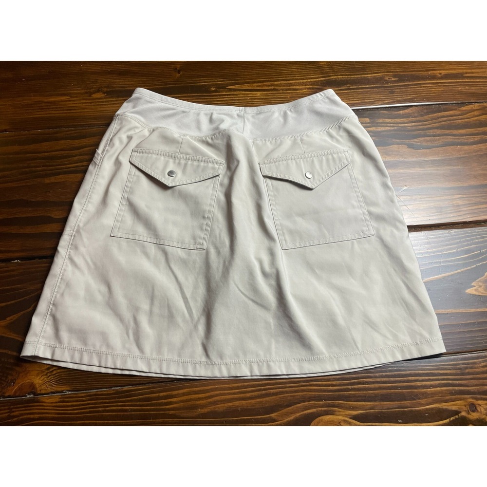 Cypress Club Skirt, Women's Size Medium, Tan, Mini, Pockets